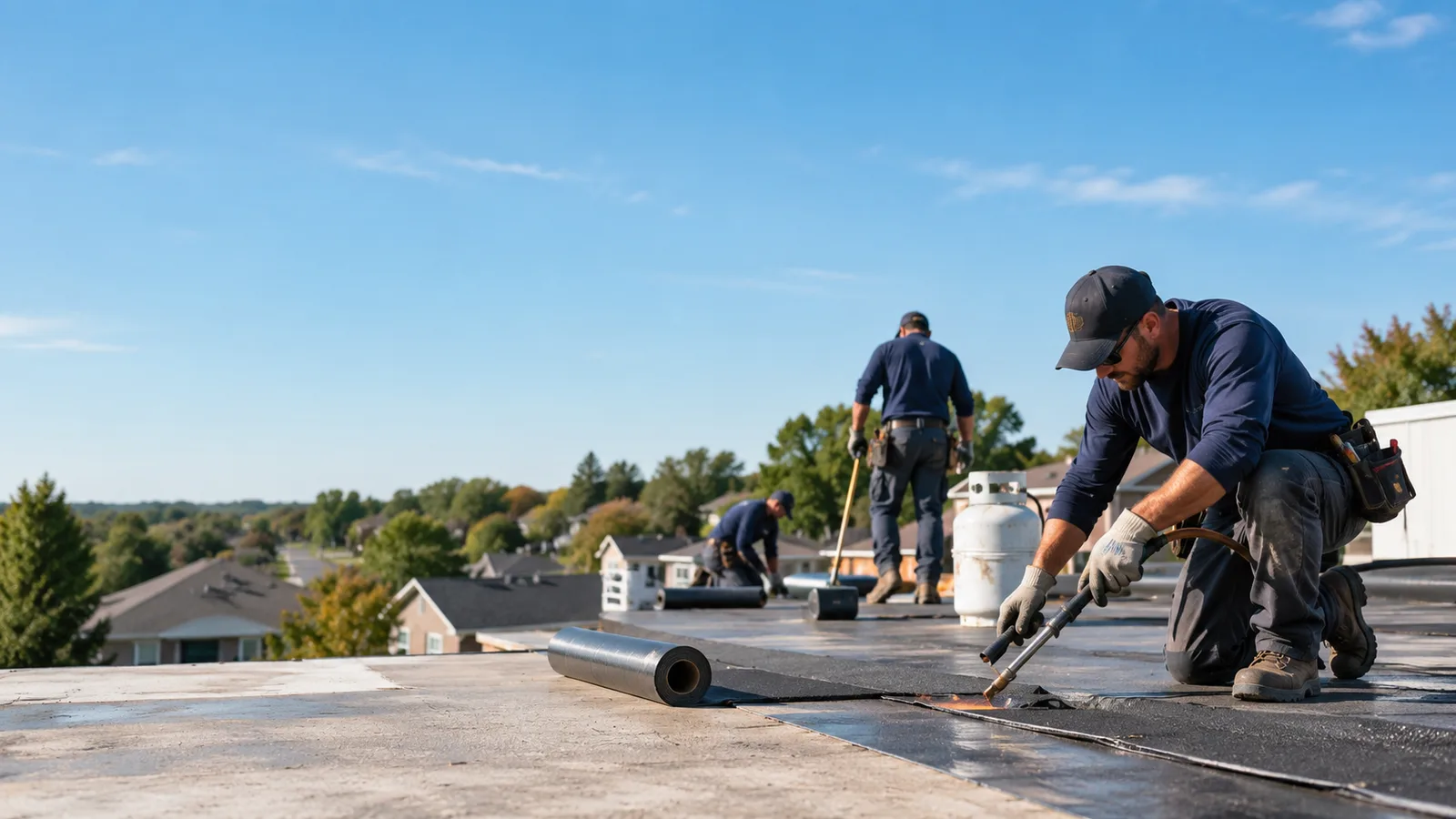 Flat Roof Leak Repair providers in Milan, IL